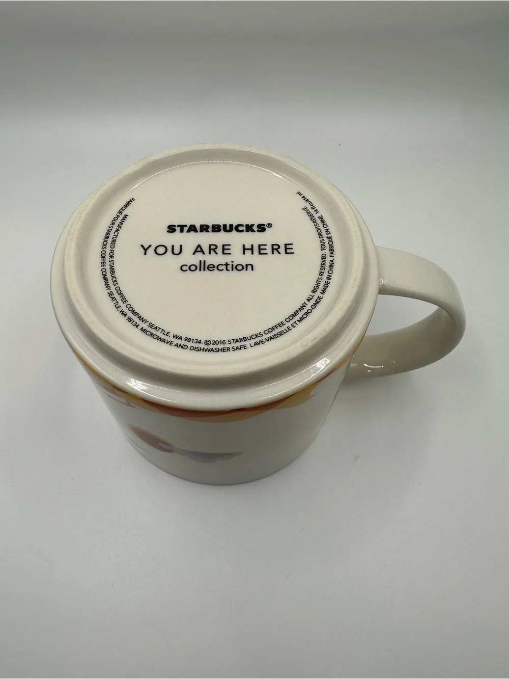Starbucks Los Angeles You Are Here Collection Ceramic Mug
